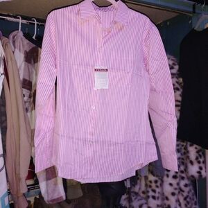 Pink Striped Men's Shirt